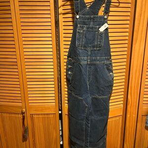 Women NWT Blue Denim Overalls sz10 reg length